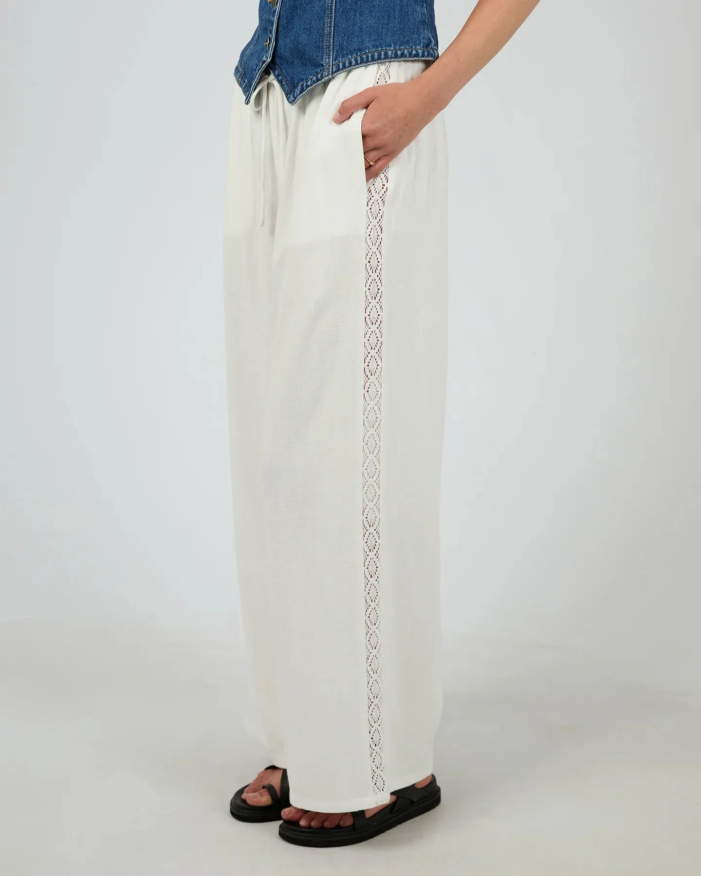 Toledo Pant - Vintage White