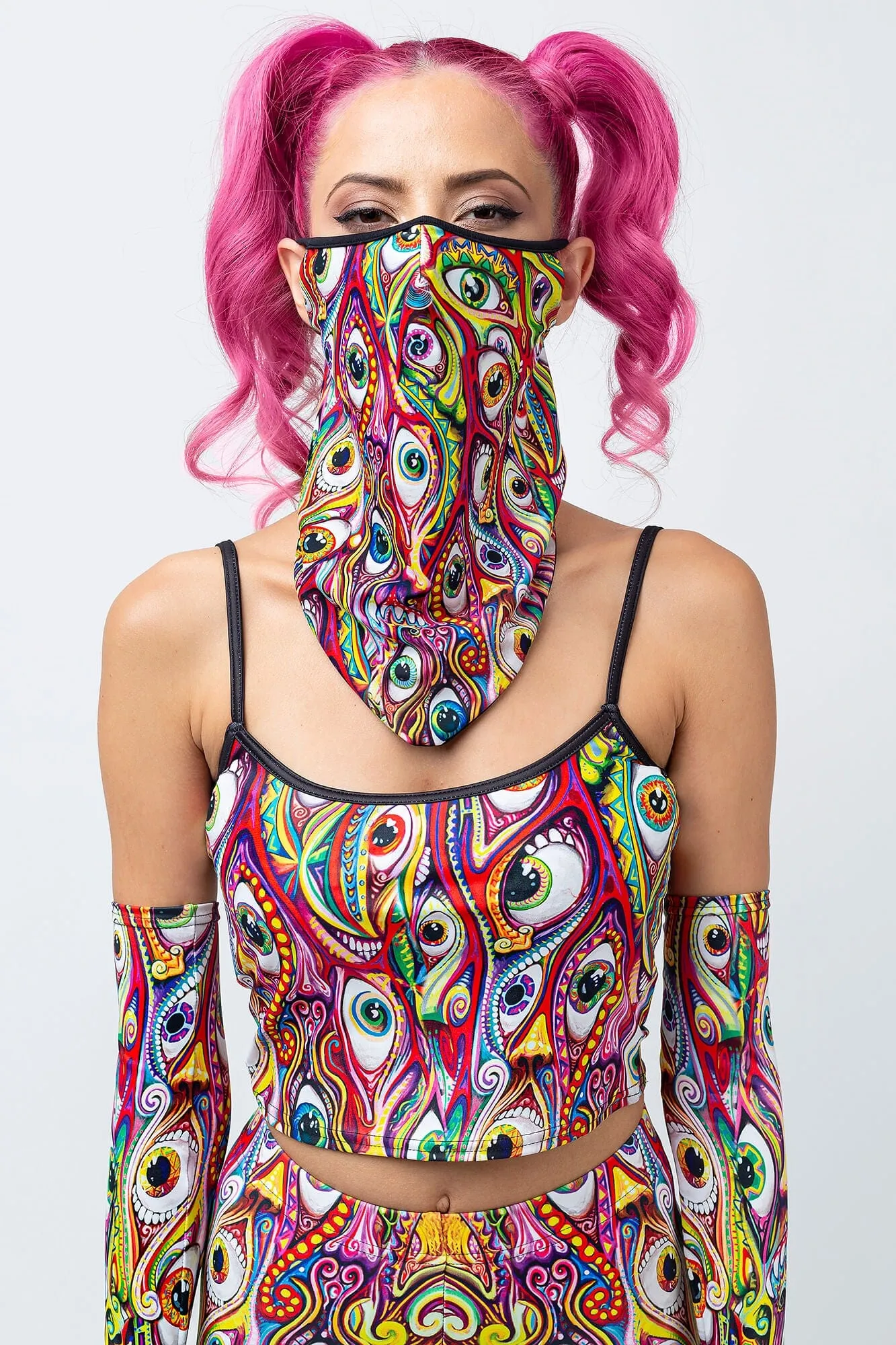 Trippy Eyez Bandana Set