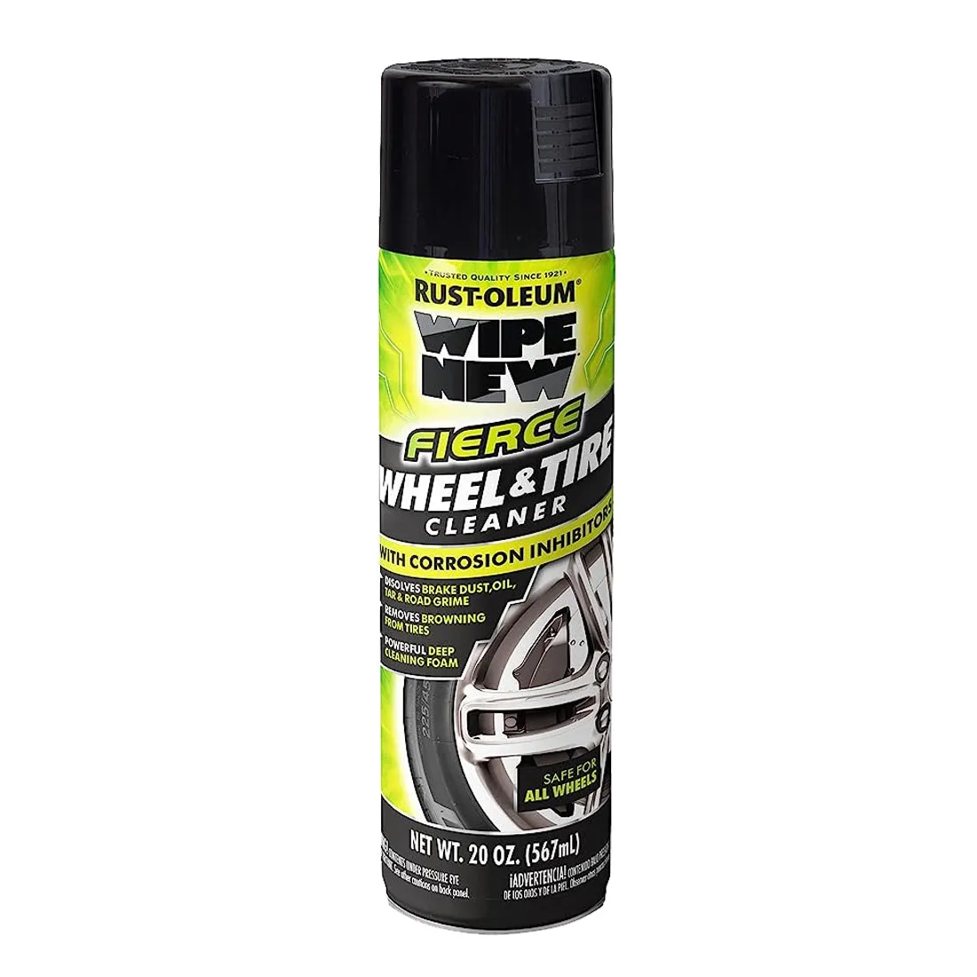 Wipe New FIERCE Wheel & Tire Cleaner, 20 ounces