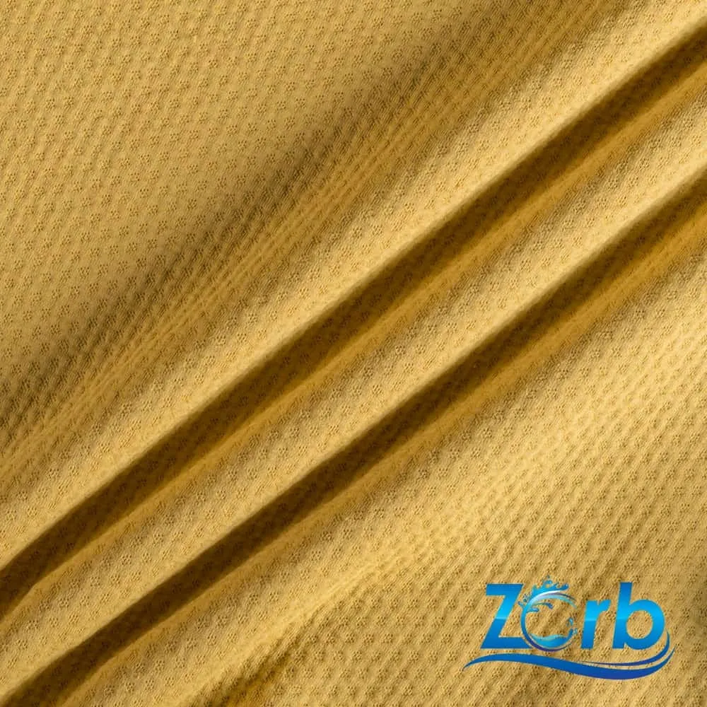 Zorb® 3D 100% Organic Cotton Dimple Silver Fabric (W-230)