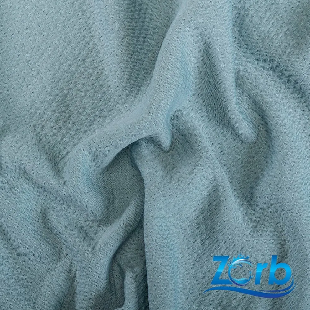 Zorb® 3D Stay Dry Dimple LITE Silver Fabric (W-227)